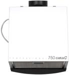 Cata Professional 750 L &ndash; Dunstabzugshaube f&uuml;r die K&uuml;che, 185 W, Wei&szlig; und Grau