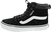 Vans Damen Filmore Hi Vansguard Sneaker, Suede Black White, 35 EU
