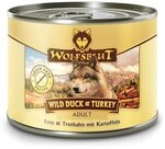 WOLFSBLUT &ndash; Wild Duck & Turkey Adult | Nassfutter mit nat&uuml;rlichen Zutaten und