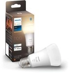 Philips Hue White E27 LED Lampe, weiß, 1100lm, dimmbares warmweißes Licht, Philips Hue White E27 LED Lampe, weiß, 1100lm, dimmbares warmweißes Licht,