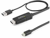 StarTech.com HDMI auf Mini DisplayPort Kabel (2m, 4K 30Hz, USB power delivery,...