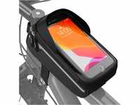 VELMIA Fahrrad Rahmentasche Wasserdicht - Handyhalterung ideal zur Navigation -