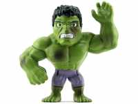 Jada Toys Marvel Hulk Figur, 15 cm, Die-cast, Sammelfigur, grün, One Size