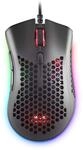 Mars Gaming MMEX Schwarz, RGB Gaming-Maus, 32K DPI, Feather-Kabel, HUANO-Schalter