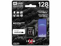 goodram Schnelle Speicherkarte IRDM - SD Karte 128GB M2AA UHS-I U3 A2 V30 Micro...