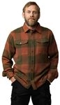 Fj&auml;llr&auml;ven Herren Canada Shirt Langarm-Hemd, Autumn Leaf/Laurel Green, M EU