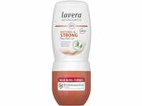 Lavera Deo Roll-on NATURAL & STRONG 48+ h - vegan - Naturkosmetik - Bio-Ginseng...
