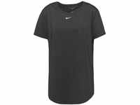 Nike Women's W Nk One Df Ss Slim Top T-Shirt, Black/White, M