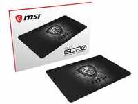 MSI AGILITY GD20 - Gaming Mauspad, Gaming Oberfläche mit Seidentextur, weiche