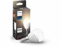 Philips Hue White E14 LED Lampe in Tropfenform (470 lm), dimmbares LED...