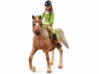 schleich HORSE CLUB 42542 Sarah und Mystery - Pferde Spielzeug Set mit...