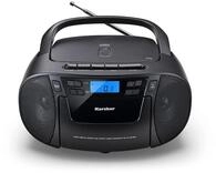 Karcher RR 5045 tragbares CD Radio (Boombox mit CD-Player, Kassette, UKW Radio,