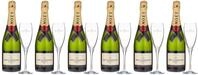 Mo&euml;t & Chandon Champagne IMP&Eacute;RIAL Brut 12% Vol. 6x0,75l in Geschenkbox mit 6