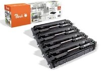 Peach H415-W2030/1/2/3-C055 Spar Pack Tonermodule XL (BK, C, M, Y) ersetzt HP No.