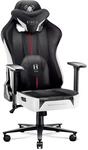 Diablo Gaming Stuhl Stoff X-Player 2.0 - Breite Sitzfl&auml;che - Gaming Chair mit...