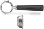 Lelit 58 Bottomless Portafilter - Inklusive Edelstahlfilter mit 2fach Dosierung -