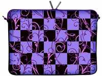 Digittrade LS113-15 Purple Designer Neopren Notebook Sleeve 39,1-39,6 cm...