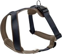 HUNTER NEOPREN Hundegeschirr, marine/walnuss, XS