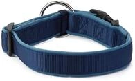 Nobby Halsband Classic Preno, blau/blau L: 40-55 cm, B: 25/35 mm, 1 St&uuml;ck