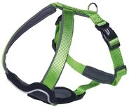 Nobby Komfort Geschirr Classic Preno, gr&uuml;n/gr&uuml;n L: 35-45 cm, B: 25 mm, 1 St&uuml;ck