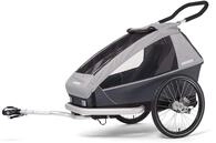 Croozer Kid Keeke 1 Kinderanh&auml;nger Stone Grey 2020 Fahrradanh&auml;nger