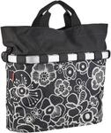 Erwachsene Bikebasket Oval M Tasche f&uuml;r Gep&auml;cktr&auml;ger, Fleur, 17 Liter