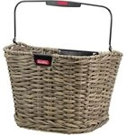 KLICKFix Structura Fahrradkorb, Schilf Braun, 27 x 25 x 34 cm, 16 l