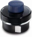 LAMY T52 Tinte blue-black 50ml - Tintenglas mit Tintensammelbecken - Standfu&szlig; aus