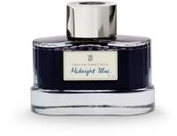 Graf von Faber-Castell 141007 - Tintenglas Midnight Blue, 75 ml, dokumentenechte