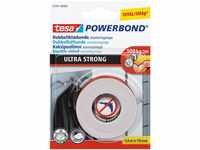 tesa Powerbond ULTRA STRONG - Doppelseitiges, extra starkes Montageband zur