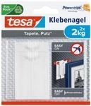 tesa Klebenagel f&uuml;r Tapeten und Putz / Selbstklebende N&auml;gel f&uuml;r empfindliche