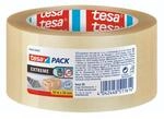tesapack Solid & Strong - leise abrollbares Paketband/Packband zum sicheren