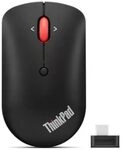 Lenovo Maus Wireless Kompakte Funkmaus mit USB-C-Empf&auml;nger 4Y51D20848 Schwarz