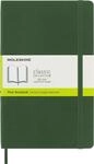 Moleskine Notizbuch mit wei&szlig;en Seiten, Gr&uuml;n (Mirto), Gro&szlig;, 13 x 21 cm