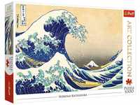 Trefl TR10521 Die große Welle vor Kanagawa, Hokusai Katsushika 1000 Teile, Art