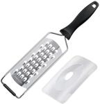 FMprofessional Reibe 30 cm, K&uuml;chenreibe mit Funktionsteil aus Edelstahl,