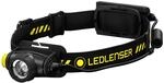 Ledlenser H5R Work Akku-LED-Stirnlampe, 500 lm, inkl. Helmclips, IP67, 188g