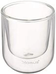 blomus Espresso-Gl&auml;ser 2er-Set -NERO- | Doppelwandige Thermogl&auml;ser aus Glas | 50 ml