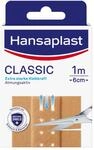 Hansaplast Classic Pflaster (1 m x 6 cm), zuschneidbare Wundpflaster mit extra