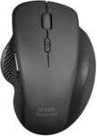 Mars Gaming MMWERGO Ergonomische Kabellose Maus f&uuml;r PS4/PS5/XBOX/PC/Mac, Schwarz,