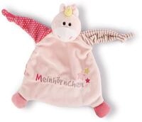 NICI Schmusetuch Einhorn Stupsi &sbquo;Meinh&ouml;rnchen 25x25cm &ndash; Schnuffeltuch ab 0+