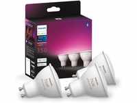 Philips Hue White & Color Ambiance GU10 LED Spots 3-er Pack (350 lm), dimmbare...
