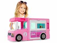 Barbie 3-in-1 Dream Camper (91 cm) mit Barbie-Pool, umbaubarem Truck,...