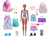 Barbie GPD57 - Color Reveal Ultimate Reveal Puppe Jahrmarkt und Konzert mit 25