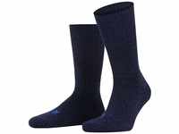 FALKE Unisex Socken Walkie Ergo U SO Wolle einfarbig 1 Paar, Blau (Jeans 6670),...