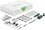 Festool Montagepaket SYS3 M 89 ORG CE-SORT (mit Holzspiralbohrer, Querlochsenker,