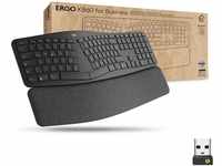 Logitech ERGO K860 for Business geteilte kabellose Tastatur – Ergonomisches...