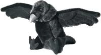 Wild Republic Cuddlekins Rabe, Stofftier, Baby-Geschenk f&uuml;r M&auml;dchen und Jungen,