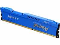 Kingston FURY Beast Blau 8GB 1600MHz DDR3 CL10 Desktop Speicher Einzelnes Modul