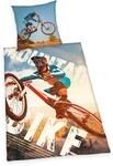 Herding YOUNG COLLECTION Bettw&auml;sche-Set, Mountainbike Wendemotiv, Bettbezug...
